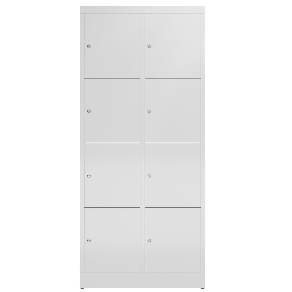 Schließfachschrank ClassiX, 8 Fächer Standard 2 ZOOM