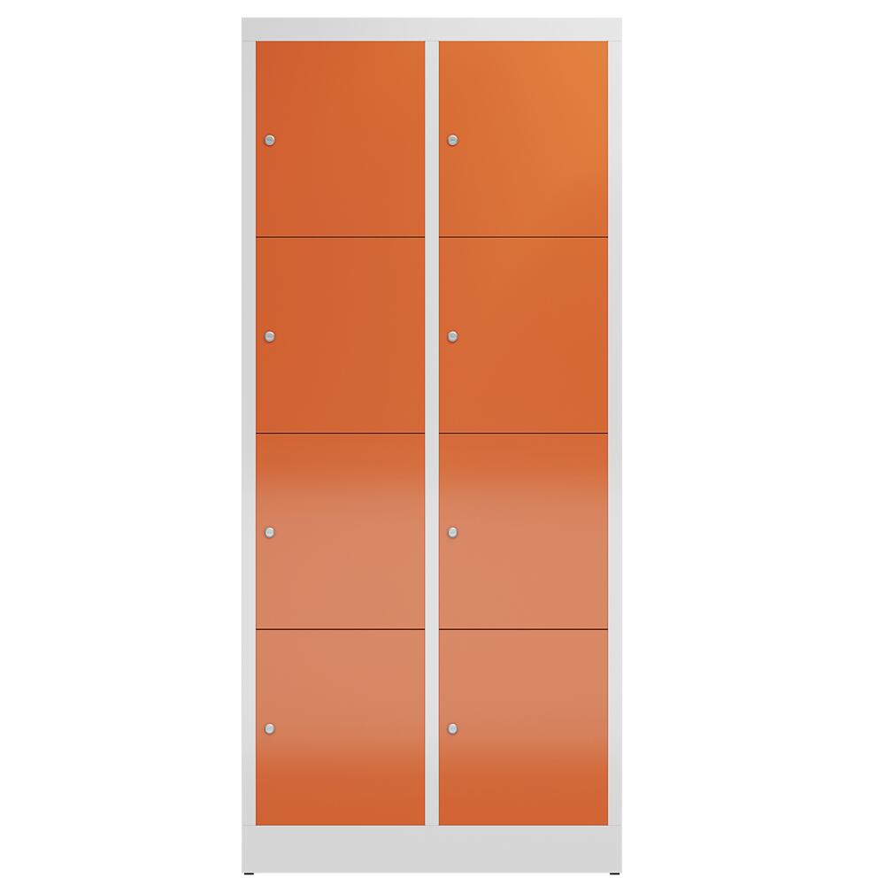 Schließfachschrank ClassiX, 8 Fächer Standard 2 ZOOM