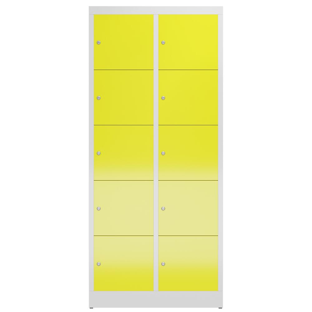 Schließfachschrank ClassiX, 10 Fächer Standard 2 ZOOM