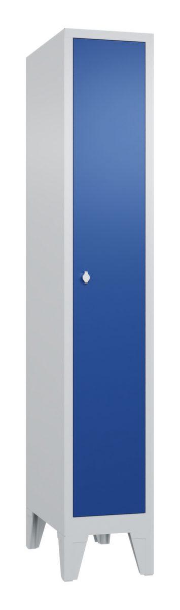 C+P Garderobenschrank Classic mit 1 Abteil - glatte Tür, Abteilbreite 300 mm Standard 2 ZOOM