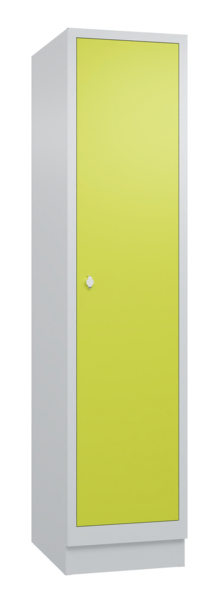 C+P Garderobenschrank Classic mit 1 Abteil - glatte Tür, Abteilbreite 400 mm Standard 2 ZOOM