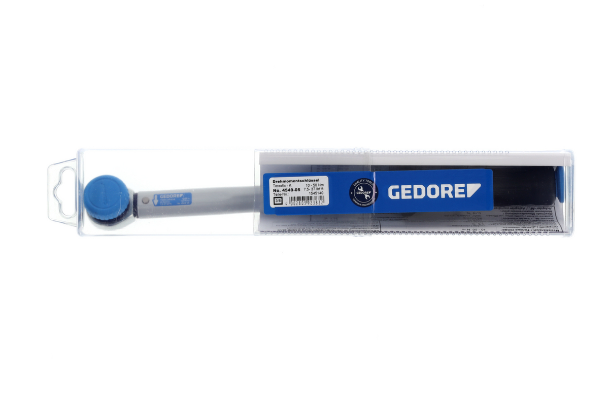 GEDORE 4549-05 Drehmomentschlüssel TORCOFIX K 3/8" 10-50 Nm Standard 6 ZOOM