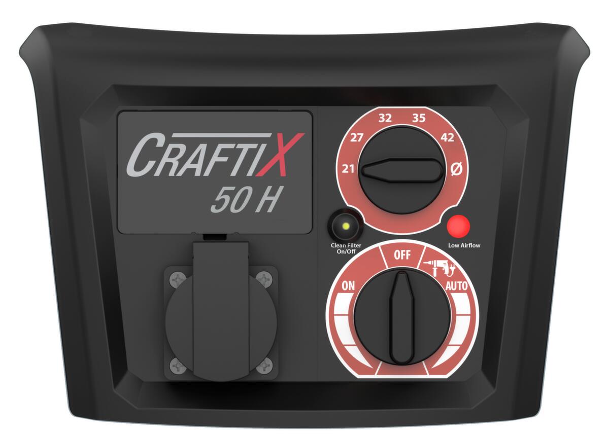 Zertifizierter Sicherheitssauger CraftiX 50 H Detail 1 ZOOM