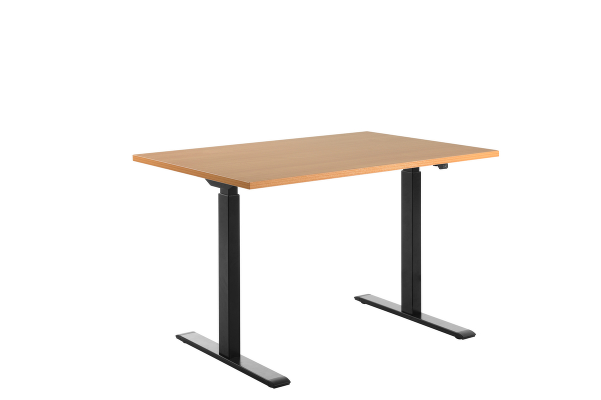 Topstar Elektrisch höhenverstellbarer Schreibtisch E-Table Smart mit T-Fußgestell Standard 2 ZOOM