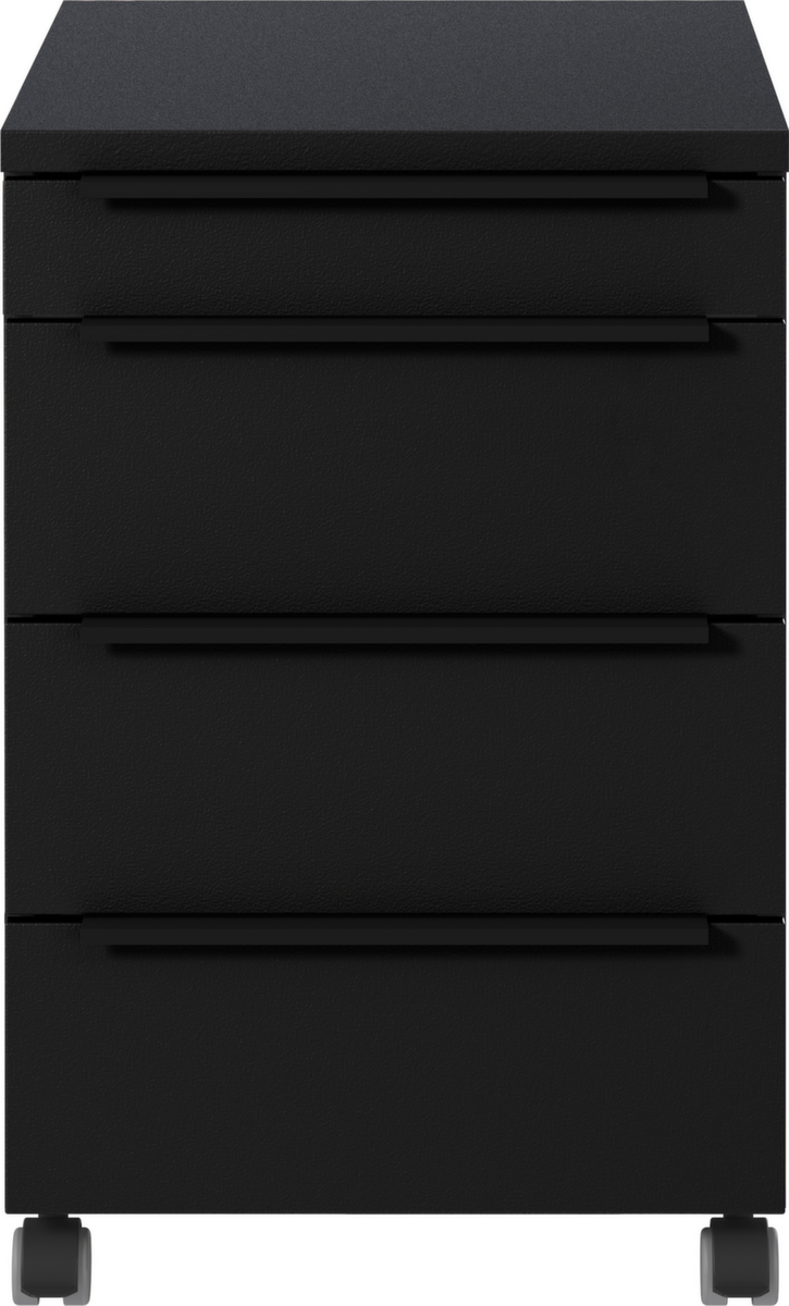 Rollcontainer GW-MAILAND 4377, 3 Schublade(n), schwarz/schwarz Standard 2 ZOOM