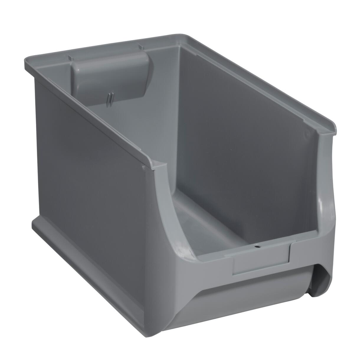 Allit Sichtlagerkasten ProfiPlus, grau, Tiefe 355 mm, Recycling-Kunststoff Standard 1 ZOOM