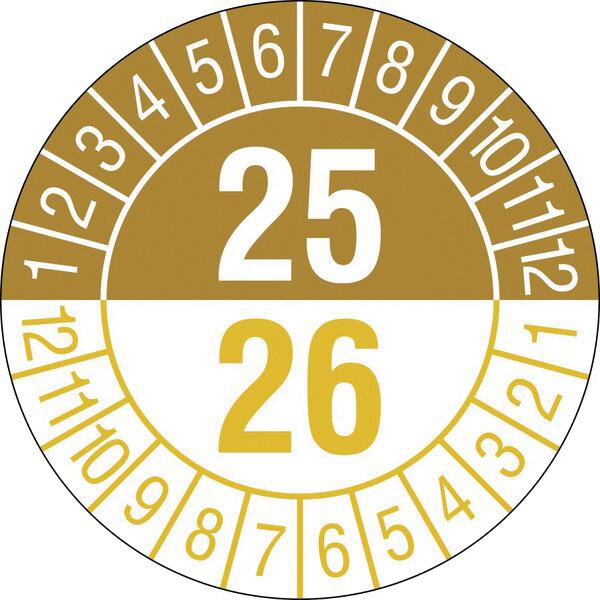Prüfplakette für 2 Jahre Standard 1 ZOOM