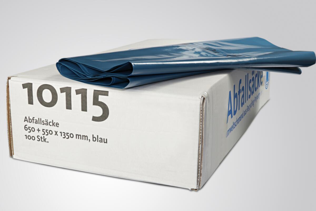 Premium Müllsack 100 Stück, 240 l, blau Standard 2 ZOOM