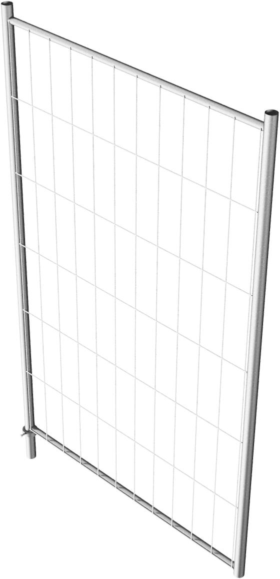 Schake Tür für Mobilzaun, Höhe x Breite 2000 x 1200 mm Standard 5 ZOOM