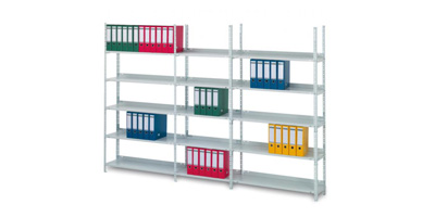 Büroregale kaufen | Online bei UDOBÄR! Aktenregal META Anbaufeld, einseitig, ohne Abdeckboden