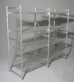 Steckregal für Hygienebereiche