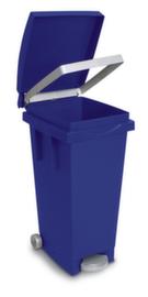 Fahrbarer Treteimer mit 80 l Inhalt