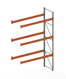 META Palettenregal MULTIPAL für 12 Paletten, 2785 mm breit, 4 Lagerebenen