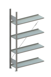 META Erweiterbares Lagerregal Fachlast 80 kg