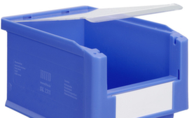 Staubdeckel für Sichtlagerkästen