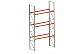 META Palettenregal MULTIPAL für 12 Paletten, 2870 mm breit, 4 Lagerebenen