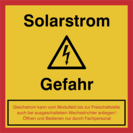 Hinweisschild SafetyMarking®, "Achtung Gefahr"