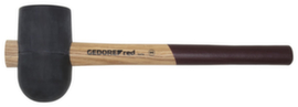 GEDORE R92500179 Gummihammer Kopf-Ø 75 mm 380 mm Esche
