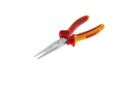 GEDORE VDE 8132-200 H VDE-Flachrundzange mit Hüllenisolierung 200 mm