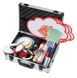 Franken Moderationskoffer Kompakt mit Schultergurt