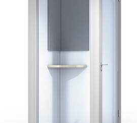 Kleusberg Eck-Schreibablage TRENDLINE für Mehrzweckraum