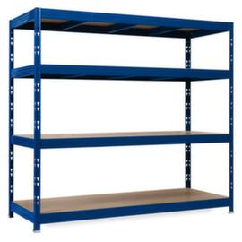 UDOBÄR Schwerlastregal, Höhe x Breite x Tiefe 1800 x 2000 x 600 mm, 4 Böden