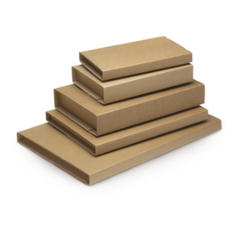 ECObook Kreuzbuchverpackung mit Haftklebeverschluss