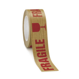 Fadenverstärktes bedrucktes Papier-Warnband Fragile stark RAJA