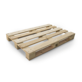 Holzpalette für schwere Ladungen 1200 x 800  x 144 mm