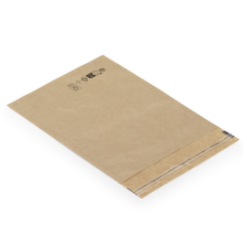 Kraftpapierbeutel mit Haftklebeverschluss