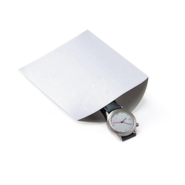 Lackpapier-Kissenverpackung weiß 80 x 35 x 95 mm