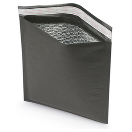 Luftpolster-Versandtaschen in matt schwarz