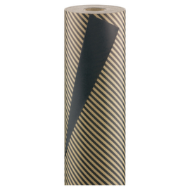 Recycling-Geschenkpapier - Motiv Streifen