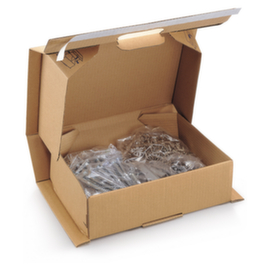 Stoßdämpfende Postkartons mit Sicherheitsverschluss RAJA