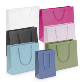 Tragetüte in Mattoptik pink