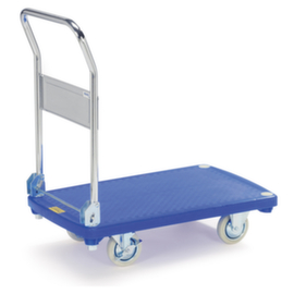 Transportwagen mit Kunststoff-Plattform 815 x 540 x 890 mm
