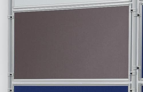Franken Trennwand, Höhe x Breite 600 x 1200 mm, Wand grau