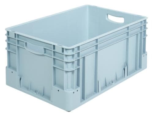 Industrie-Stapelbehälter, grau, Inhalt 50 l