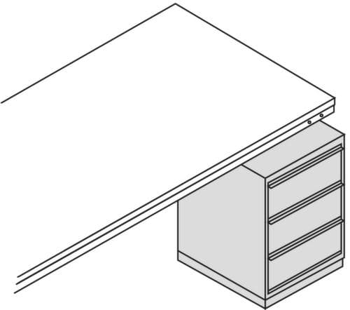 Rocholz Schubladen-Unterbau 2000