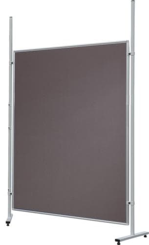 Franken Trennwand, Höhe x Breite 1500 x 1200 mm, Wand grau