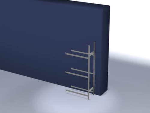 hofe Reifenregal, Höhe x Breite x Tiefe 2000 x 1010 x 435 mm, 3 Ebenen
