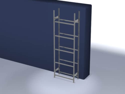 hofe Reifenregal, Höhe x Breite x Tiefe 3000 x 1060 x 435 mm, 5 Ebenen