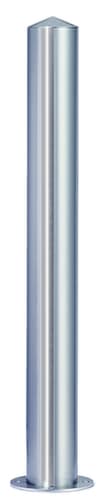 Edelstahl-Sperrpfosten, Höhe 900 mm, Zum Einbetonieren