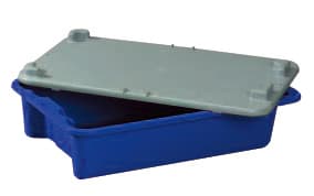 Drehstapelbehälter, blau, Inhalt 18 l