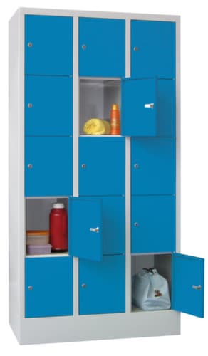 PAVOY Schließfachschrank Basis, 15 Fächer
