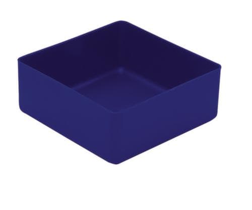 Einsatzkasten, blau, Länge x Breite 99 x 99 mm