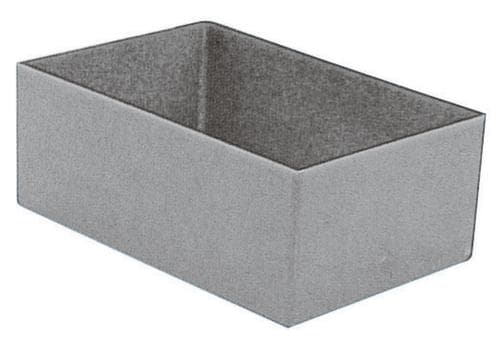 Einsatzkasten, grau, Länge x Breite 162 x 108 mm