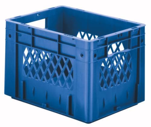 Euronorm-Stapelbehälter, blau, Inhalt 23,3 l