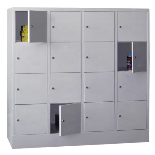 PAVOY Schließfachschrank Basis, 16 Fächer