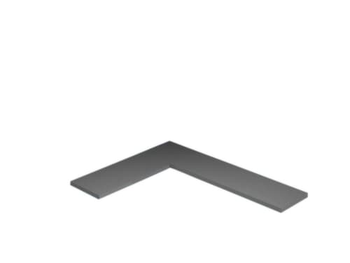 hofe Fachboden für Lagerregal, Breite x Tiefe 1300 x 400 mm
